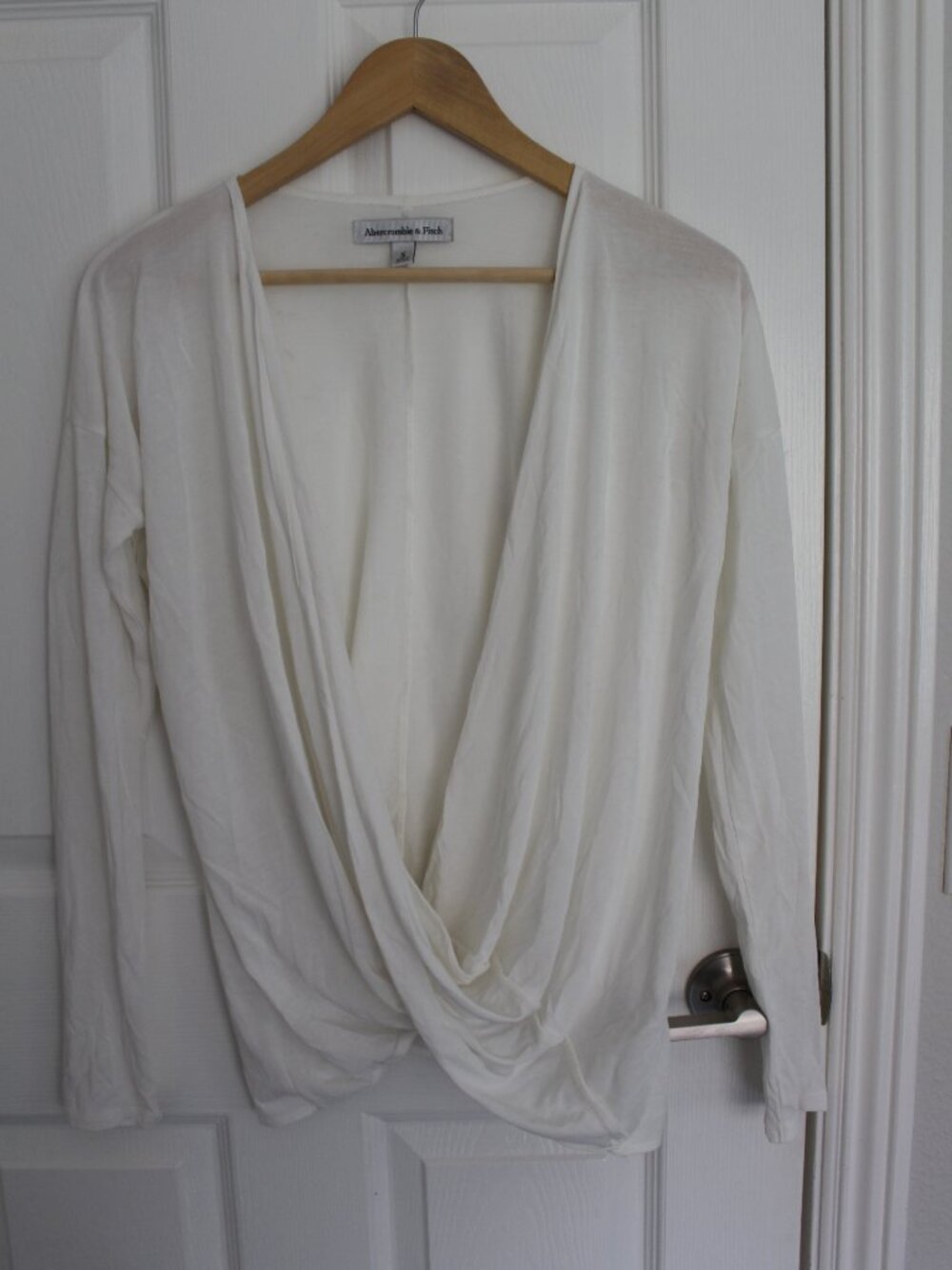 Abercrombie & Fitch Open Front Blouse Women's S